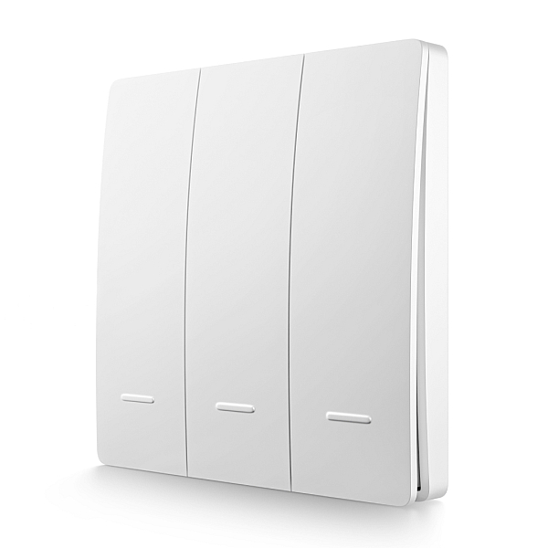 Выключатель кинетический 3кл., IP44, 2,4 ГГц, Smart, бел. Apeyron 04-73