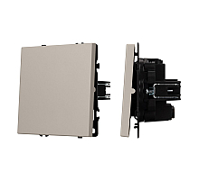 Выключатель перекрёстный 1 кл софт-тач кашемир Arlight SWT-MKX1-SFPL-CA (250V, 10A) 059428(1)