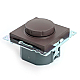 Выключатель диммирующий TRIAC Stekker Катрин шоколад GLS10-7106-04 49017