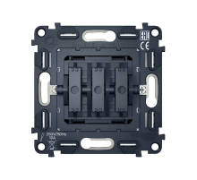 Механизм 3-кл выключателя Ambrella Volt Quant VM133