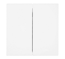 Выключатель 2-клавишный (механизм) Stekker Мия 250В 10А RSW10-3104-01 белая магнолия 50429