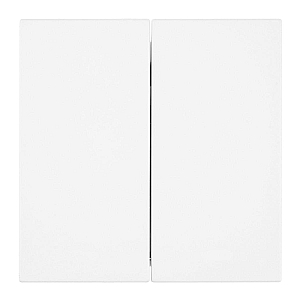 Выключатель 2-клавишный (механизм) Stekker Мия 250В 10А RSW10-3104-01 белая магнолия 50429