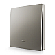 Выключатель кинетический 1кл., IP44, 2,4 ГГц, Smart, сер. Apeyron 04-78