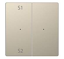 Клавиша двойная Schneider Electric Merten D-Life MTN5226-6033