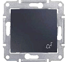 Выключатель кнопочный Звонок Schneider Electric Sedna IP44 10A 250V SDN0800370