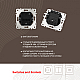 Выключатель одноклавишный Arte Milano SET06-1-30-1 white