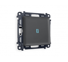 Комплект механизма 1-кл выключателя с подсветкой Ambrella Volt Alfa MA902020