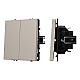 Механизм выключателя двухклавишный проходной Arlight SWT-NOBE-MKP2-SFPL-CA (230V, 10A) 059422