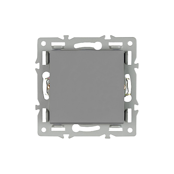 Механизм выключателя одноклавишный непроходной Arlight SWT-MK01-PL-GR (250V, 16A) 043712