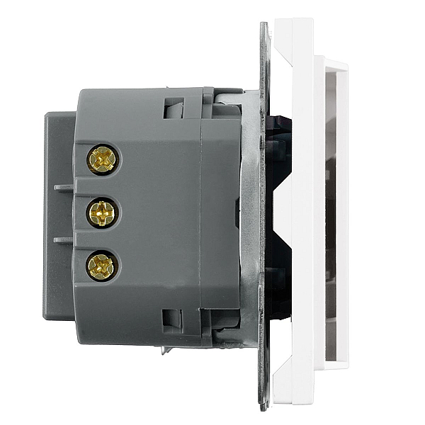 Выключатель карточный (механизм) Stekker 250В 40А Эмили RSW40-5114-01 белый фарфор soft touch 50698