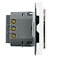 Выключатель карточный (механизм) Stekker 250В 40А Эмили RSW40-5114-01 белый фарфор soft touch 50698