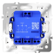 Выключатель трехклавишный Voltum S70 VLS030103