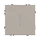 Выключатель 1 кл подсветка софт-тач кашемир Arlight SWT-MK01-SFPL-L-CA (250V, 10A) 059424(1)