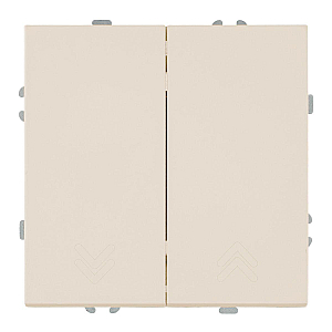 Выключатель 2-кл.самовозвр. (механизм) Stekker Эмили RSW10-5113-08 кашемир soft touch 50365