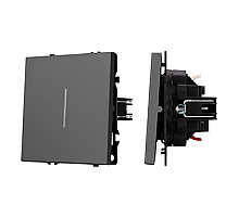 Механизм звонкового выключателя Arlight LED SWT-NOBE-MKR1-SFPL-L-GR (230V, 10A) (Серый базальт) 061736