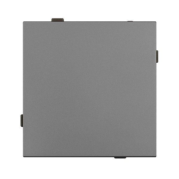 Механизм выключателя одноклавишный перекрёстный Arlight SWT-TENDO-MKX1-PL-GR (230V, 10A) 054056