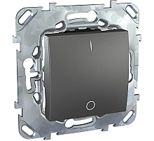 Выключатель одноклавишный 2P Schneider Electric Unica 16A 250V MGU5.262.12ZD