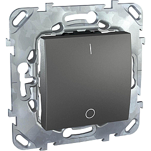 Выключатель одноклавишный 2P Schneider Electric Unica 16A 250V MGU5.262.12ZD