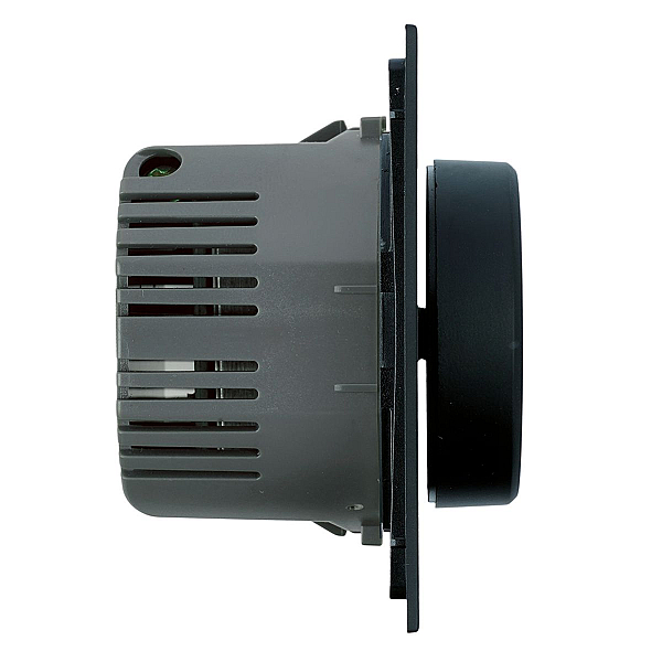 Выключатель диммирующий (механизм) Stekker 250В 1200W Мия RSW10-3106-05 черный бархат 50568