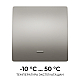 Выключатель кинетический 1кл., IP44, 2,4 ГГц, Smart, сер. Apeyron 04-78