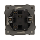 Механизм выключателя одноклавишный проходной Arlight SWT-TENDO-MKP1-PL-GD (230V, 10A) 054043