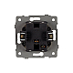 Механизм выключателя одноклавишный непроходной Arlight SWT-MK01-PL-WH-V (250V, 10A) 049867