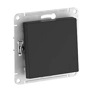 Переключатель 1-клавишный, сх.6, 10АХ, мех., быстрозажим. клем. Systeme Electric AtlasDesign Карбон ATN001061S