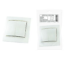 Выключатель двухклавишный Таймыр TDM Electric SQ1814-0502