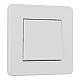 Выключатель одноклавишный Arte Milano SET16-1-30-1 white
