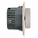 Выключатель диммирующий (механизм) Stekker 250В 1200W Мия RSW10-3106-08 пудровый жемчуг 50567