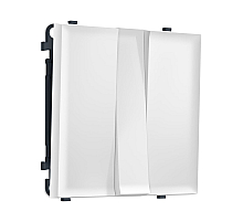 Комплект механизма 3-кл выключателя SIGMA Белый матовый 10A-250V QUANT PRO Ambrella Volt MS125010 (SP1250, PR133)