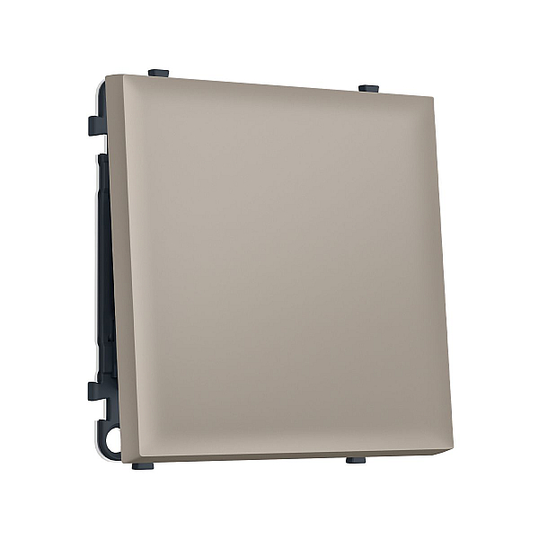 Комплект механизма 1-кл выключателя SIGMA Серо-бежевый матовый 10A-250V QUANT PRO Ambrella Volt MS361010 (SP3610, PR101)