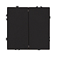 Механизм выключателя двухклавишный проходной Arlight SWT-NOBE-MKP2-SFPL-BK (230V, 10A) 054255