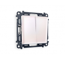 Комплект механизма 2-кл проходного выключателя Ambrella Volt Alfa MA203020