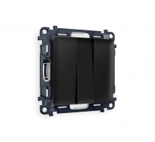 Комплект механизма 3-кл выключателя Ambrella Volt Alfa MA805010