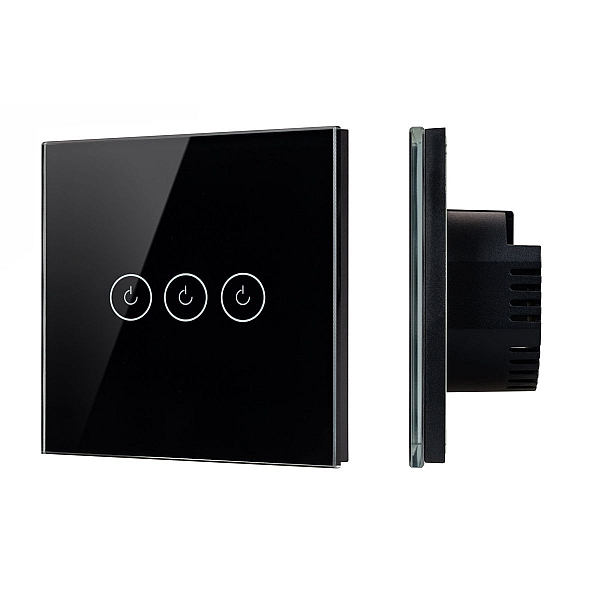 Выключатель сенсорный Arlight SWT-OMALI-S03-ZB-BK (250V, 10A, Zigbee) 050046