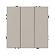 Выключатель 3 кл софт-тач кашемир Arlight SWT-MK03-SFPL-CA (250V, 10A) 061797(1)