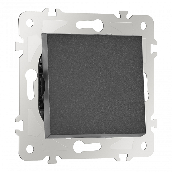 Переключатель одноклавишный перекрестный Arte Milano 203.34-1.black