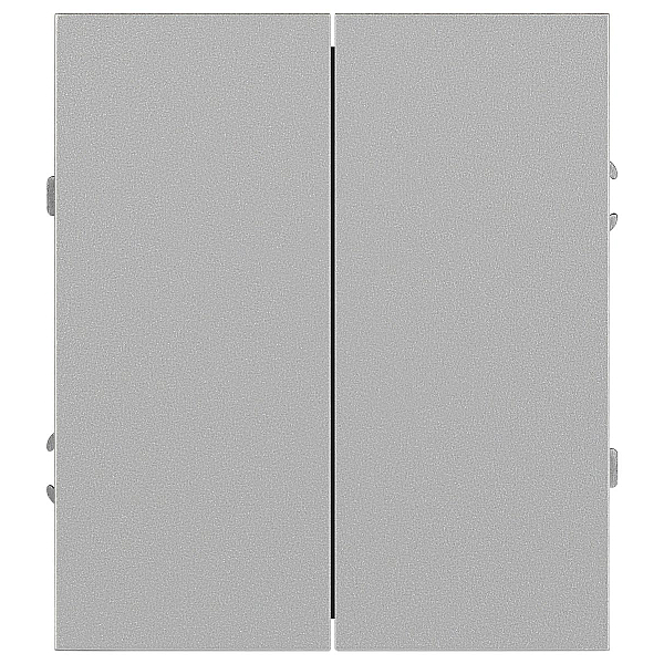 Переключатель Эра Arktik 16-1106-03 двойной 10АХ-250В алюминий Б0070366