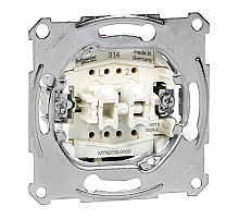 Выключатель двухклавишный Schneider Electric Merten QuickFlex MTN3115-0000