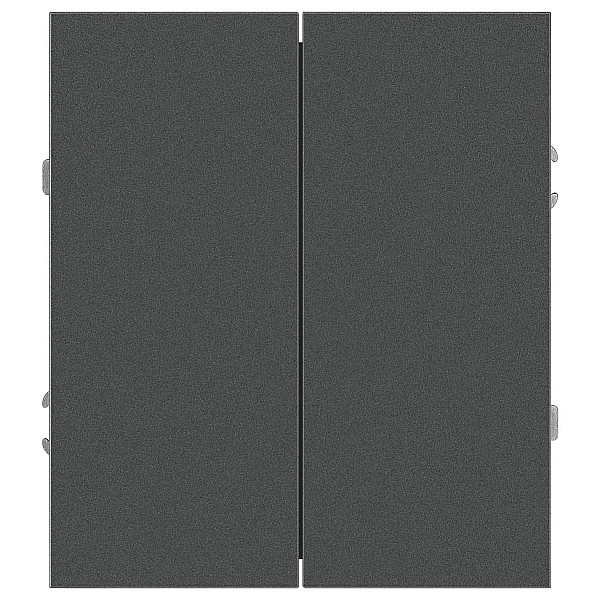Переключатель Эра Arktik 16-1106-06 двойной 10АХ-250В графит Б0070369