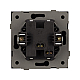 Механизм выключателя одноклавишный перекрёстный Arlight SWT-TENDO-MKX1-SFPL-BK (230V, 10A) 054571