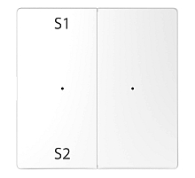 Клавиша двойная Schneider Electric Merten D-Life MTN5226-6035