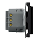 Выключатель карточный (механизм) Stekker 250В 40А Эмили RSW40-5114-05 черный уголь soft touch 50700