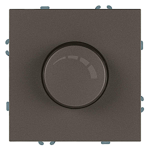 Выключатель диммирующий (механизм) Stekker Эмили RSW10-5106-09 антрацит soft touch 49920