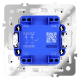 Выключатель двухклавишный Voltum S70 VLS020102