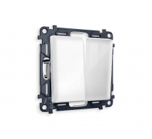 Комплект механизма 2-кл проходного выключателя Ambrella Volt Alfa MA103020