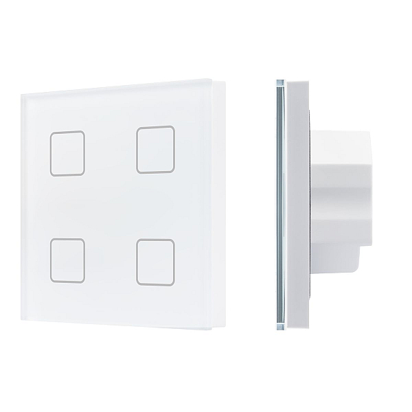 Сенсорная панель DALI-301-11-IN White (BUS/24V, Backlight) (IARL, IP20 Пластик) 046574