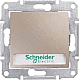 Выключатель кнопочный с подсветкой и полем для надписи Schneider Electric Sedna 10A 250V SDN1600368