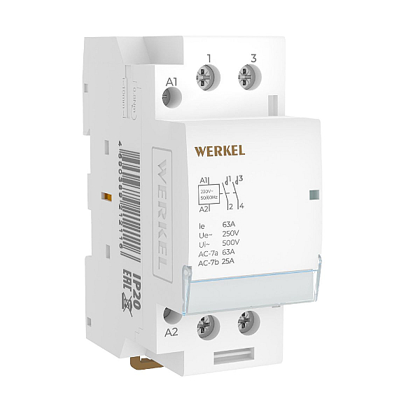 Контактор модульный Werkel W942M63O 4690389212116 a069476